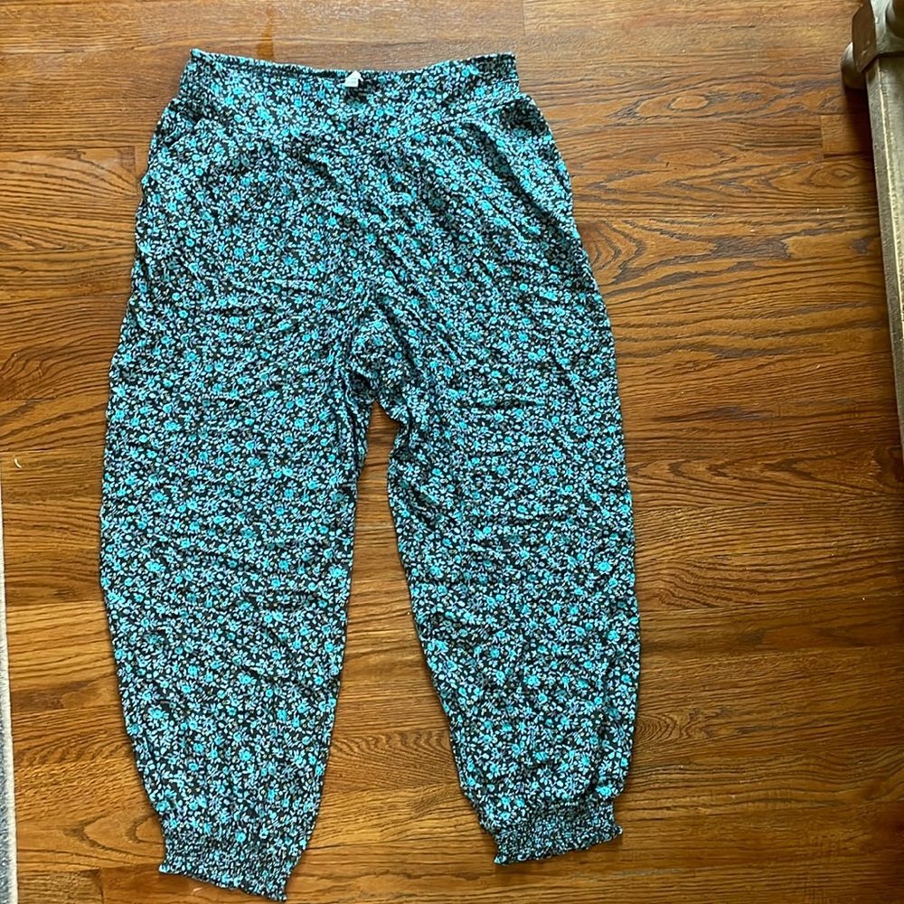 Jogger flower pants